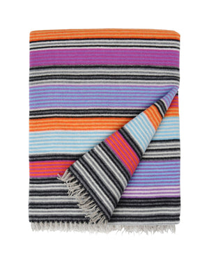 Missoni Purple Stripes Plaid Missoni Plaids Textil
