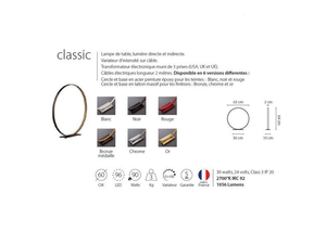 Le Deun Classic 60 Classic Lampes Le Deun Led