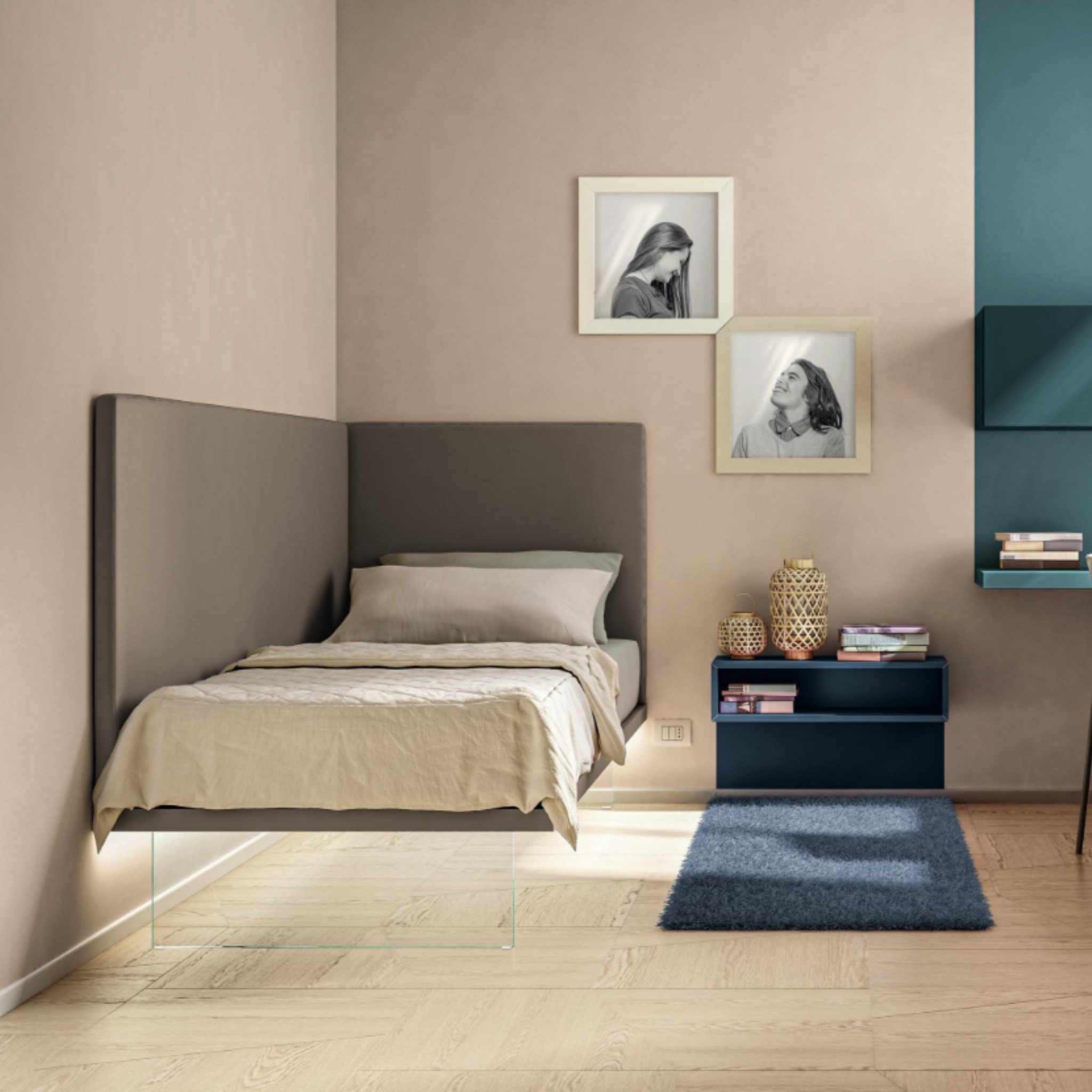 Composition chambre d'enfant LAGO 06 – mobilier design italien chez CONFORTOP