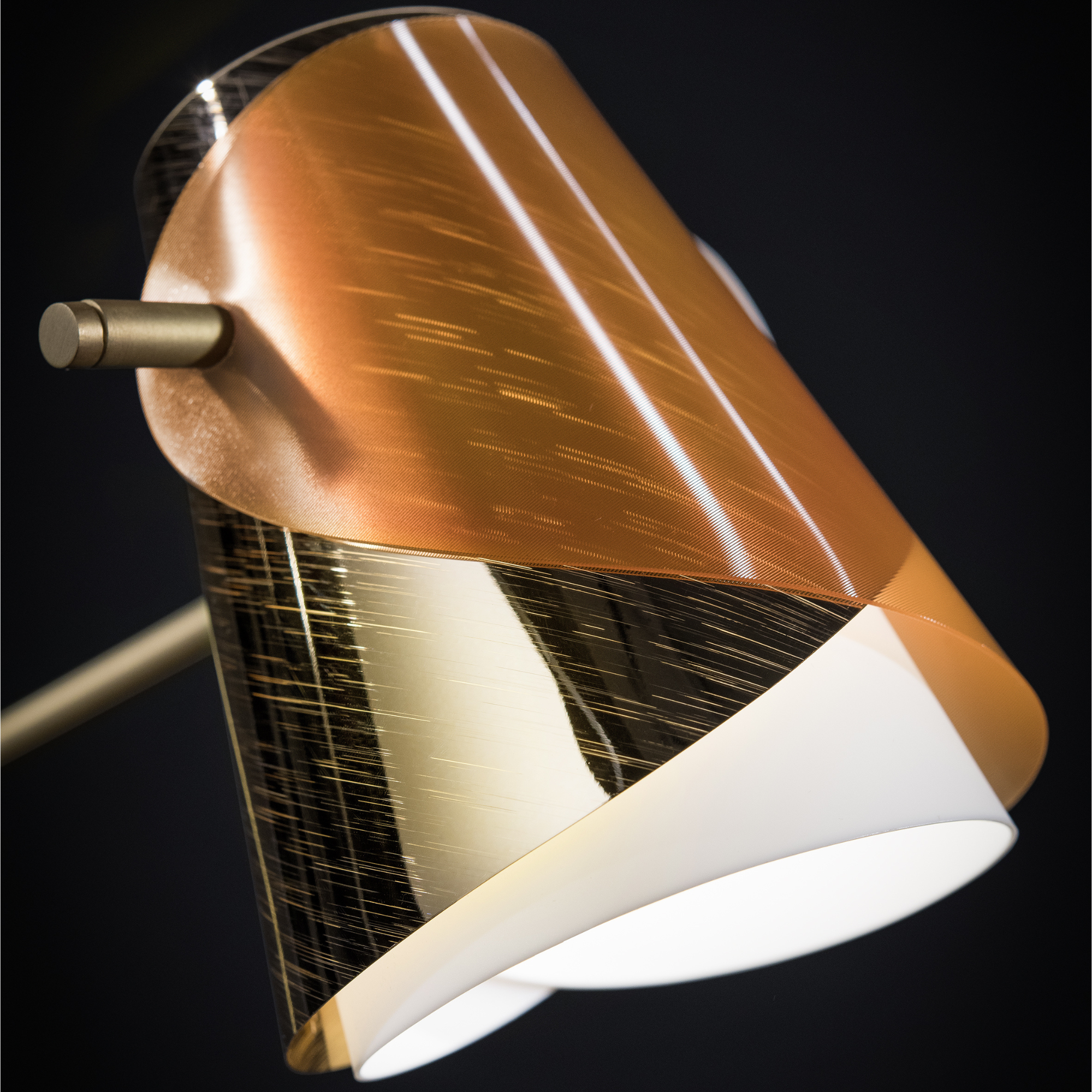 Slamp-Lampen Slamp und MONTBLANC Overlay-Lampe