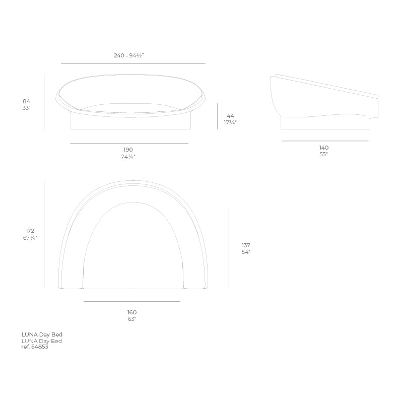 LUNA DAYBED VONDOM
