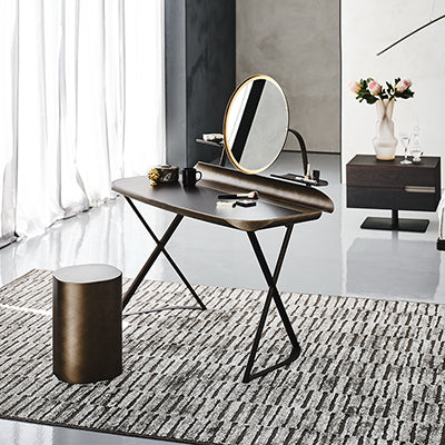 Cocoon Trousse Leather, bureau coiffeuse Cattelan Italia