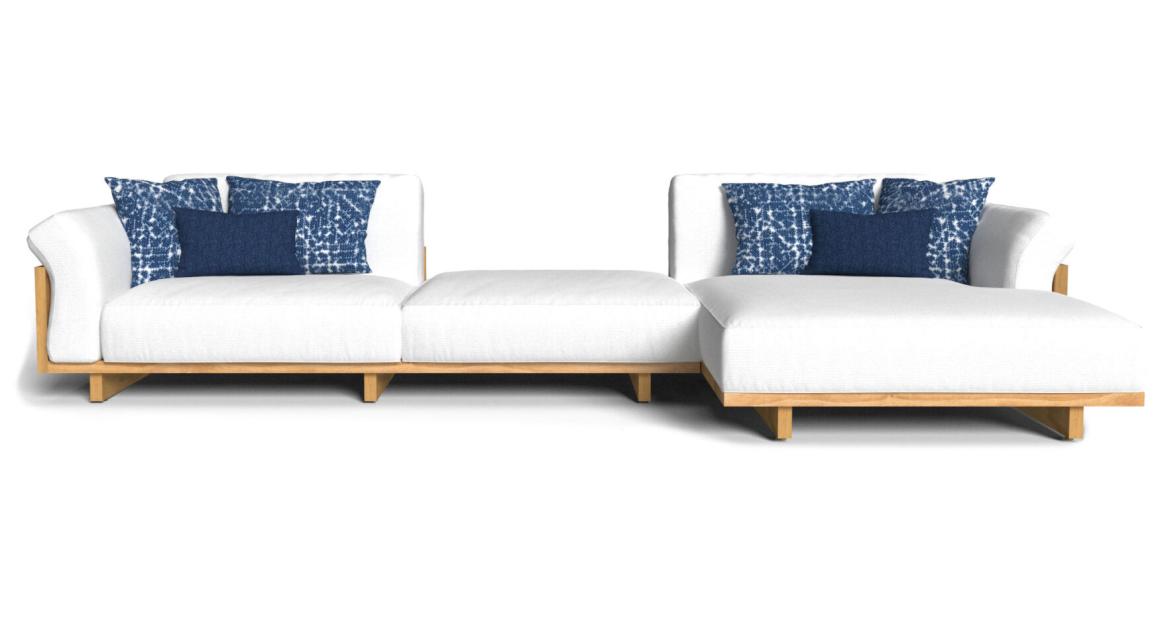 Module canapé Argo Wood XL DX - Talenti