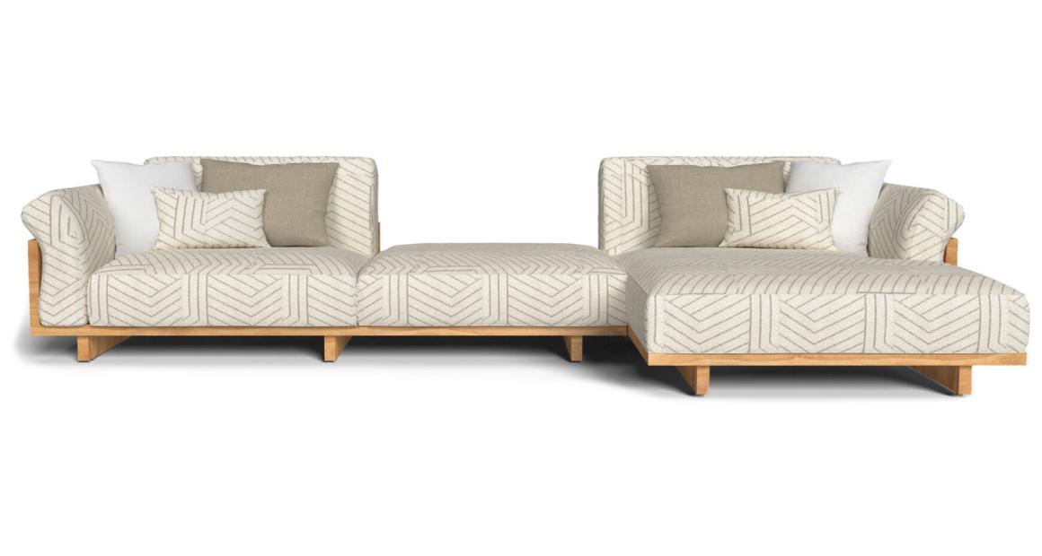 Module canapé Argo Wood XL DX - Talenti