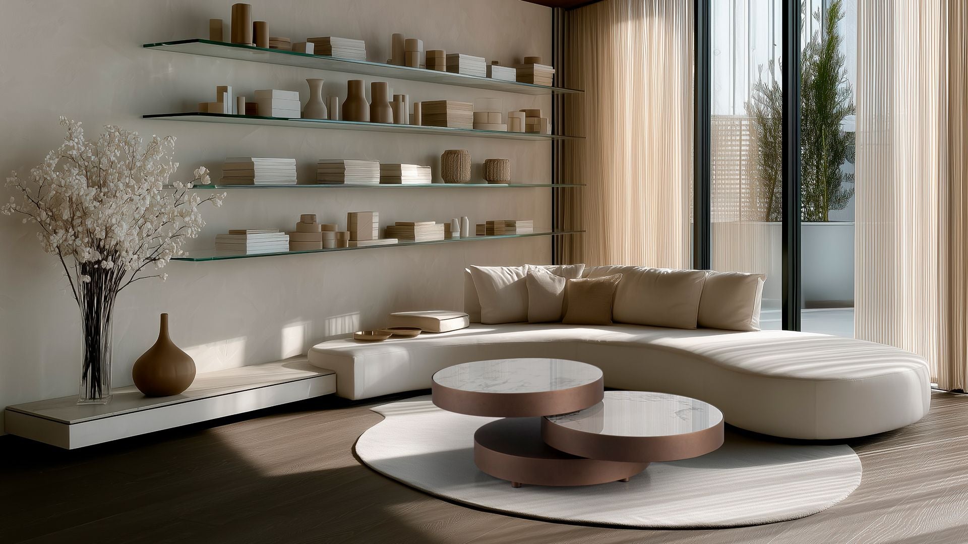 Aurum Round – Table basse NAOS