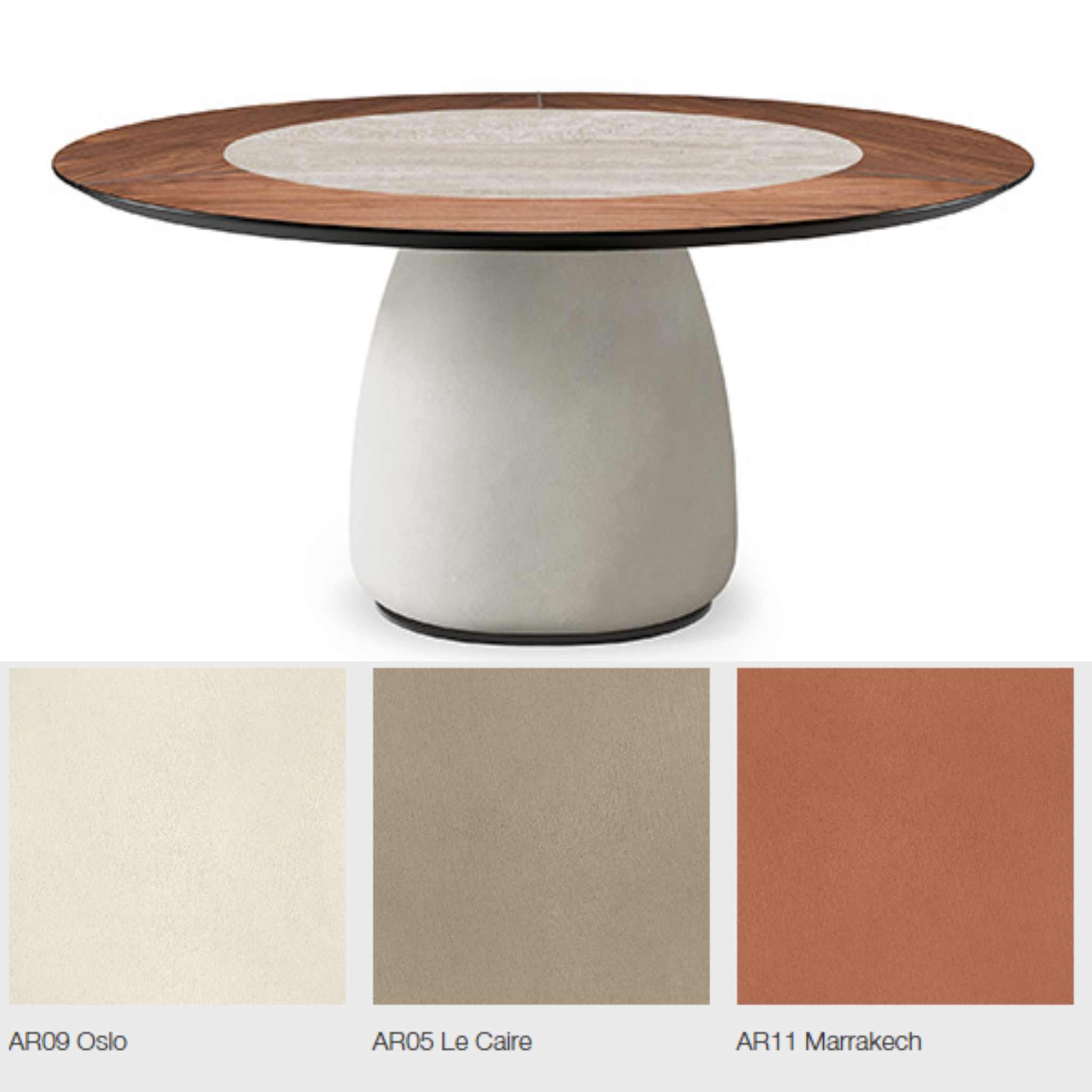 Table Botero Ker-Wood Round