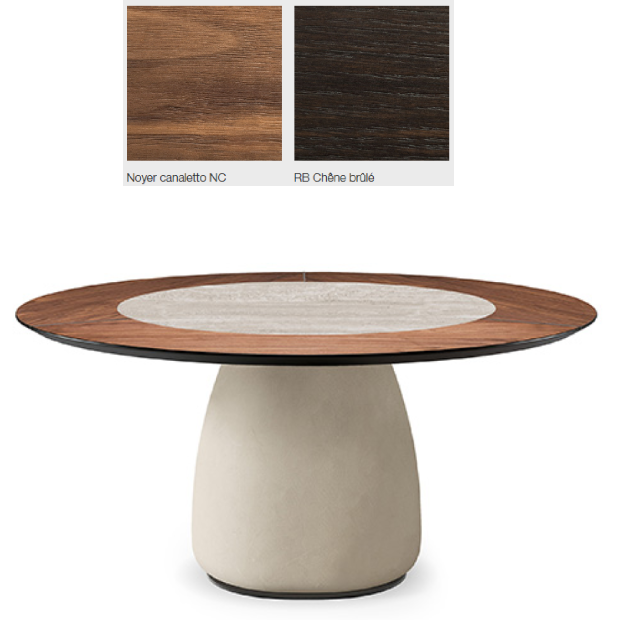 Table Botero Ker-Wood Round