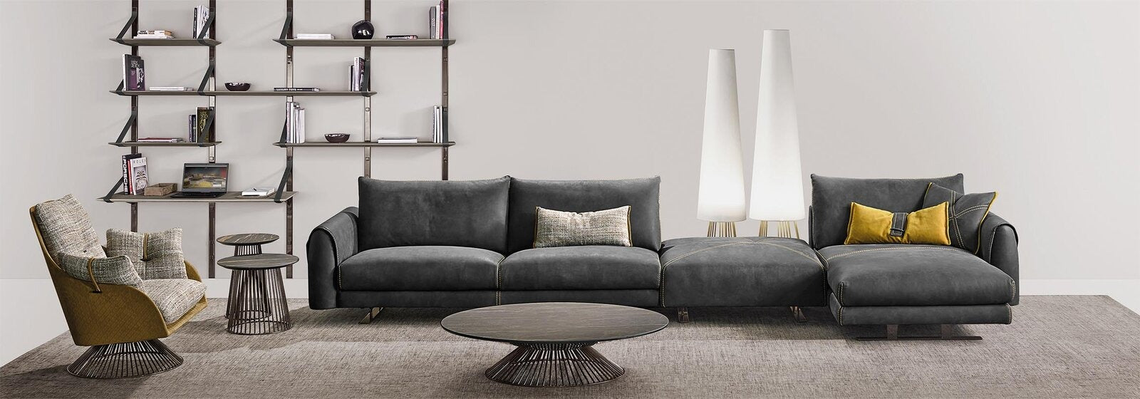 Karl – Canapé design | GAMMA ARREDAMENTI
