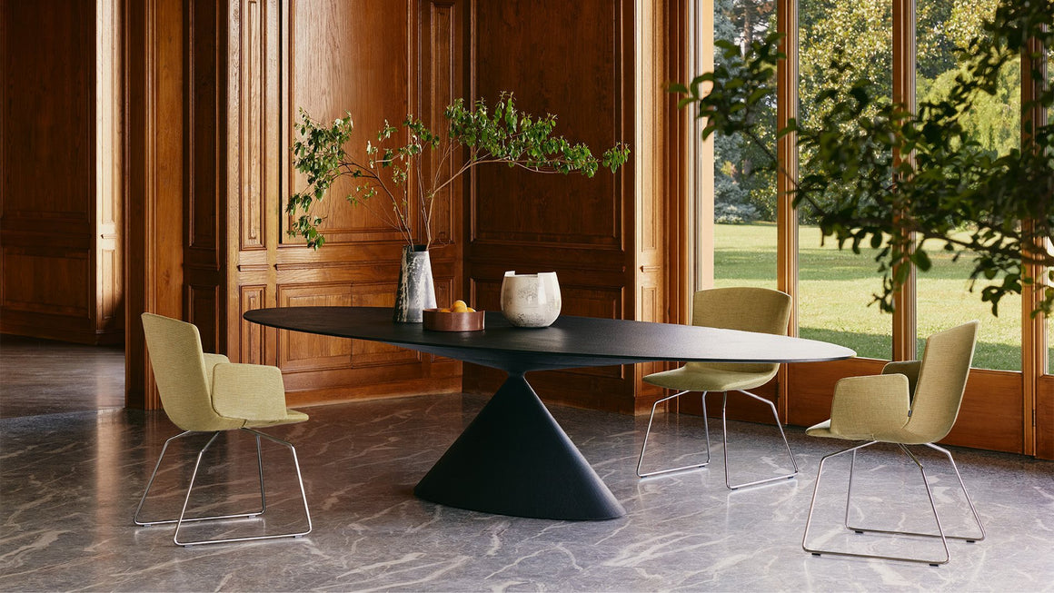 Maxi Clay Desalto table design italien chez Confortop Suisse