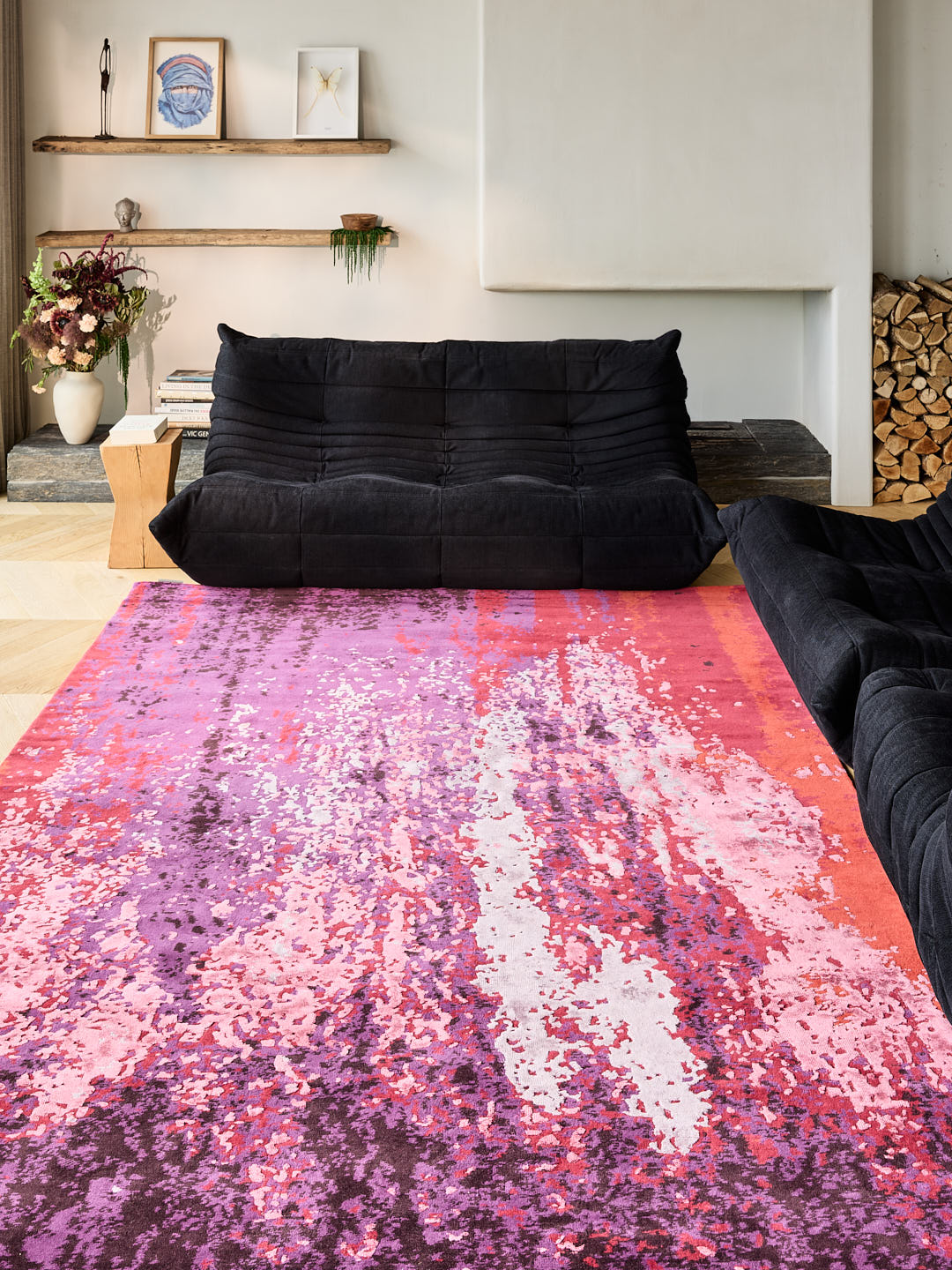 Tapis Earth rouge cardinal