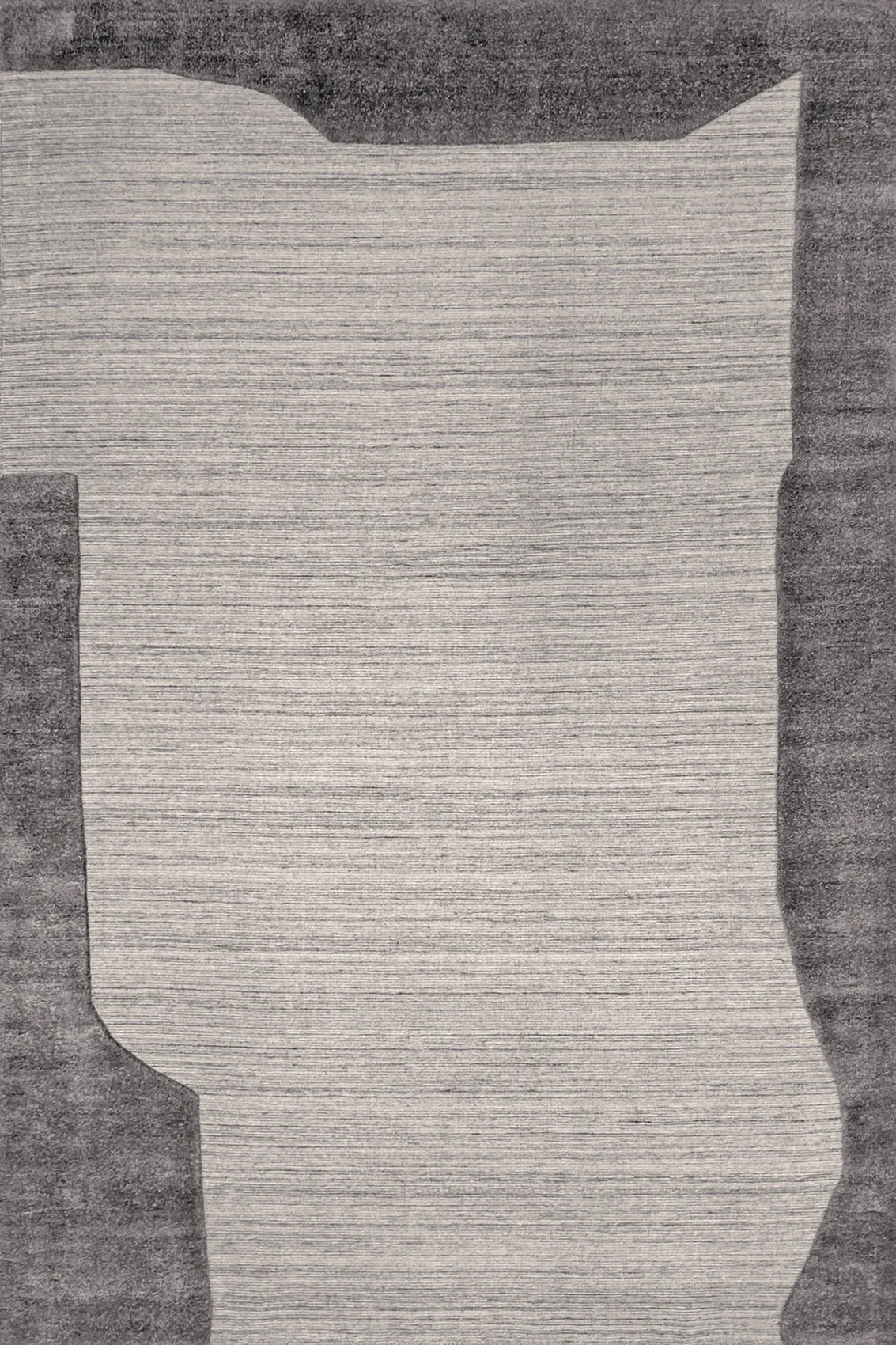 Tapis Flow 3  gris plume – Serge Lesage