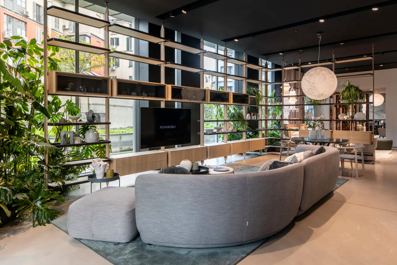 Bibliothèque sur mesure Battistella – design italien modulable