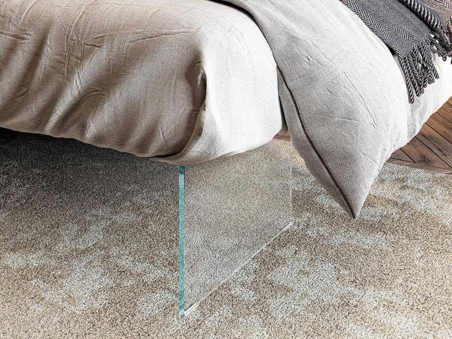 Lit Air LAGO avec supports en verre