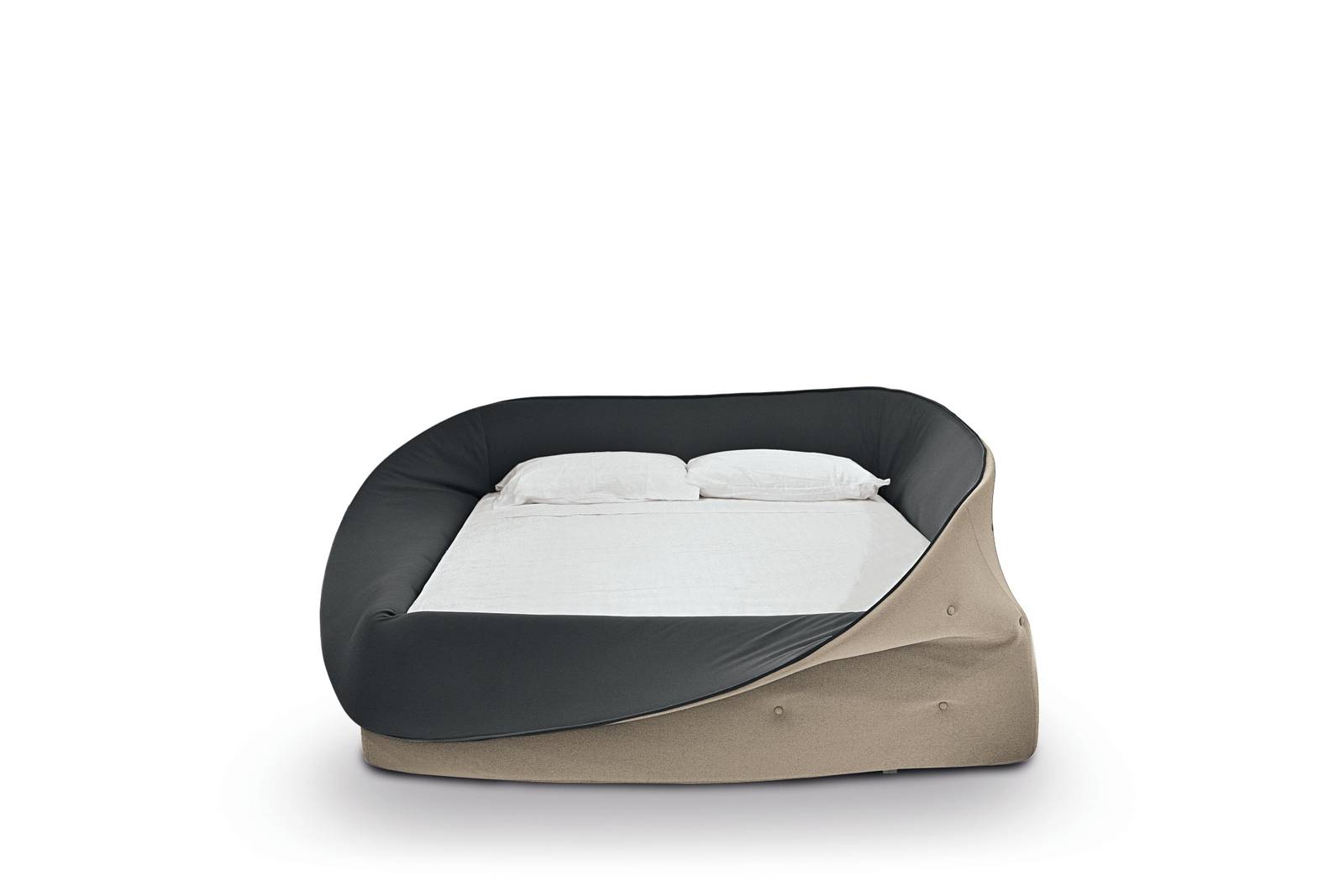 Lit Colletto LAGO en forme de cocon