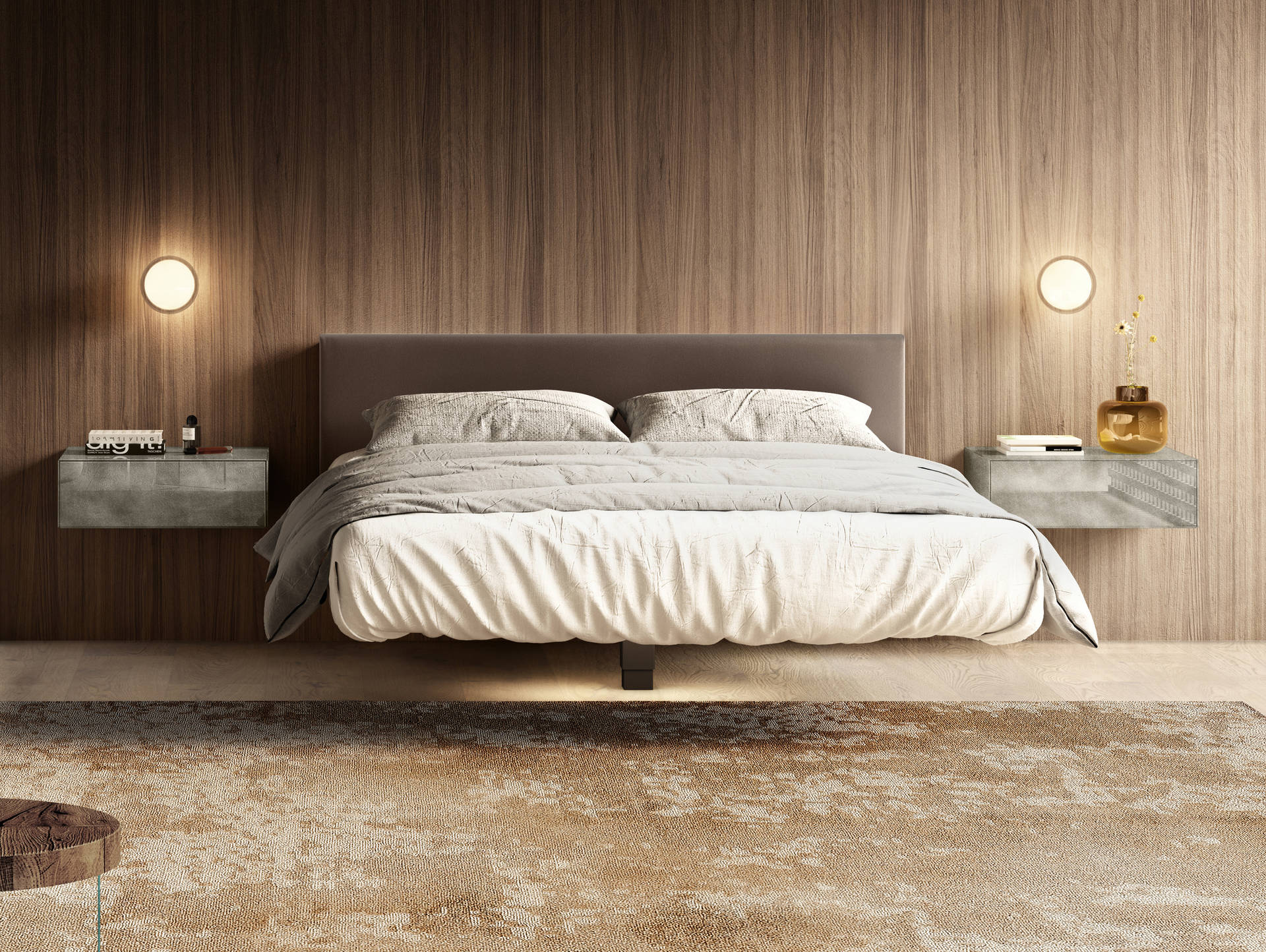 Lit Fluttua LAGO suspendu