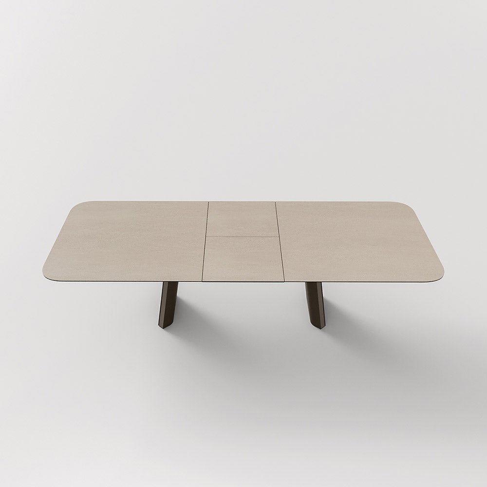 Table TUL Extensible Mobliberica - plateau à bords arrondis