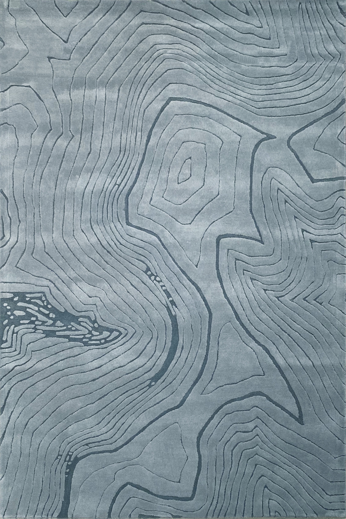 Tapis Trip bleu nuage – Serge Lesage