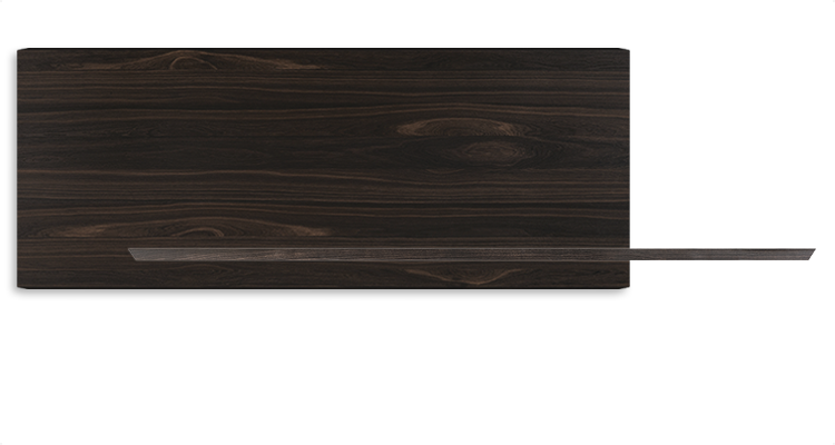 Table TYRON Wood B 200x120x75h B - Noyer Canaletto NC GFM69 Graphite