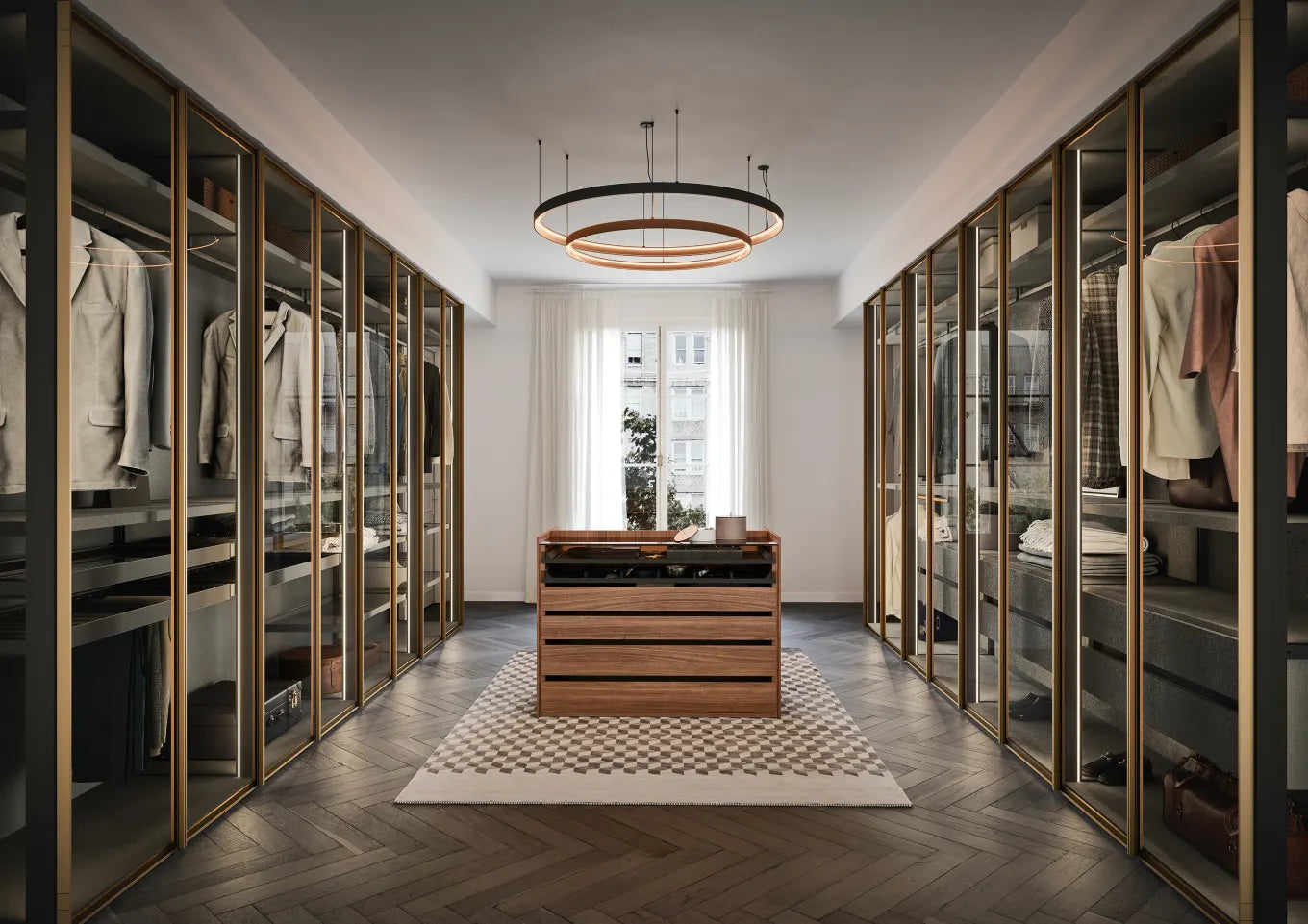 Espace dressing sur mesure Battistella