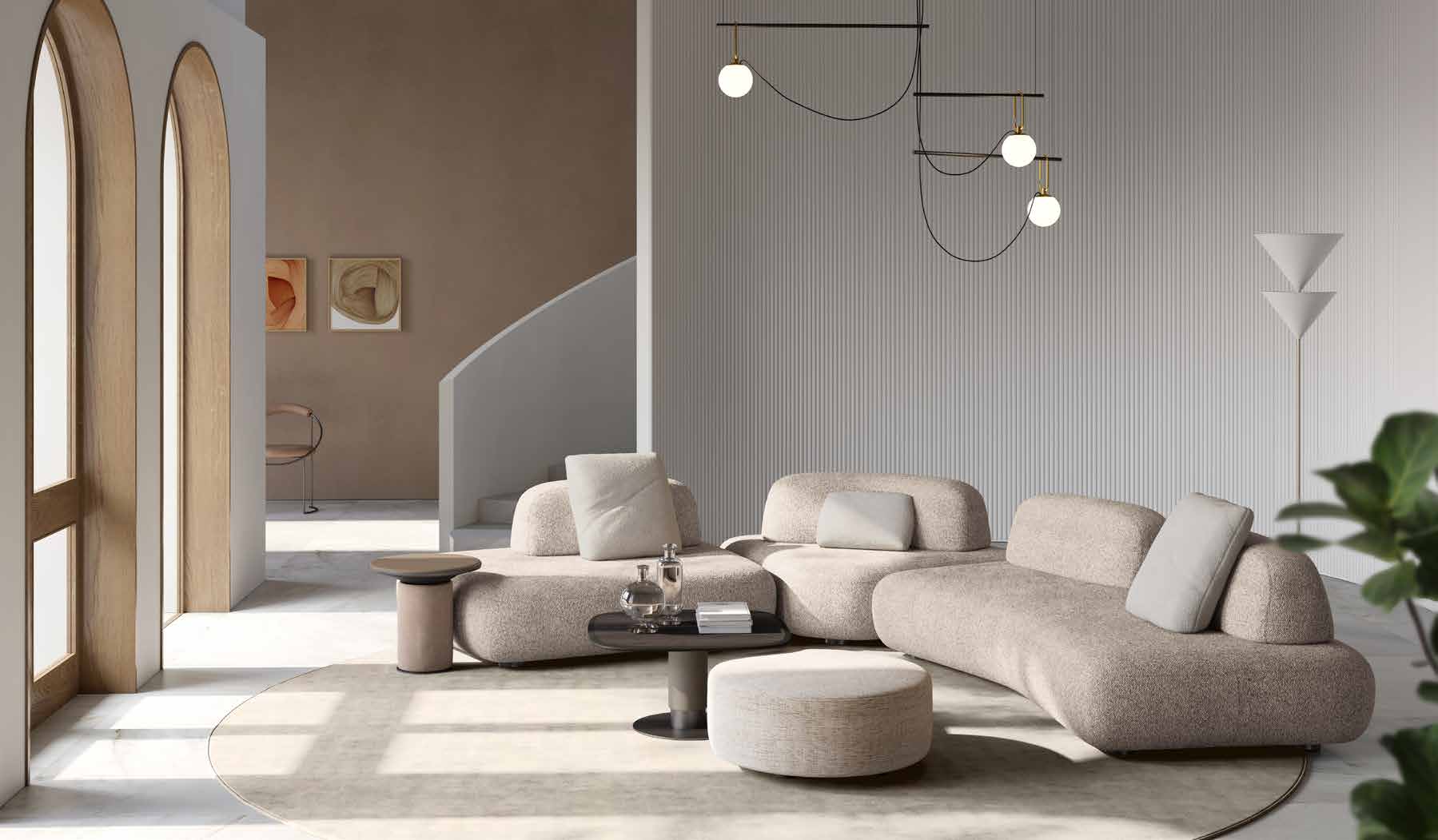 CURVE ART NOVA — visuel officiel du catalogue 2026, composition illustrative