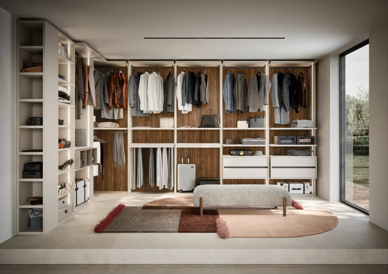 Espace dressing sur mesure Battistella