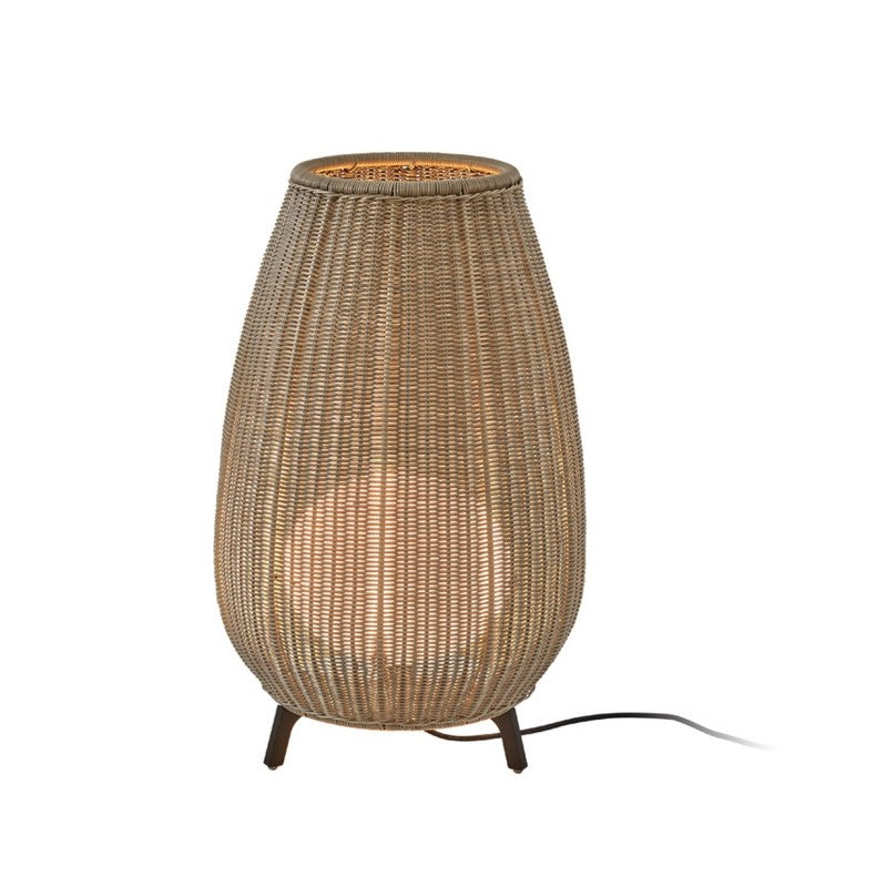 Lampadaire extérieur Amphora 01 Bover – vue éclairée