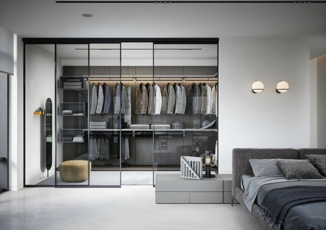 Espace dressing sur mesure Battistella