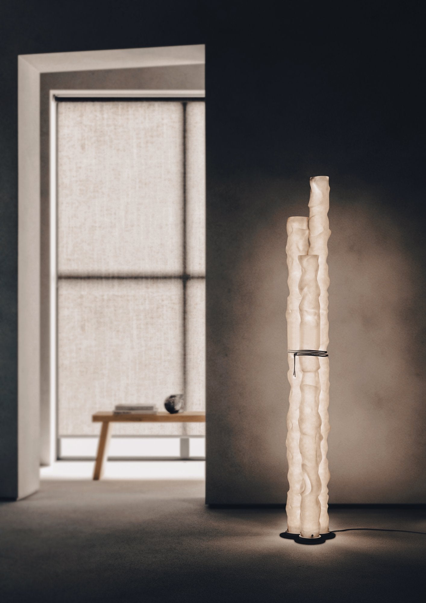 Photographie officielle Contardi — contardi baggy floor lamp indoor paola navone otto studio 01