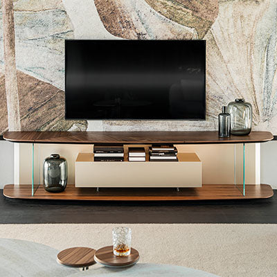 Meuble TV ALTAVISTA Cattelan Italia, vue 1 | CONFORTOP Renens