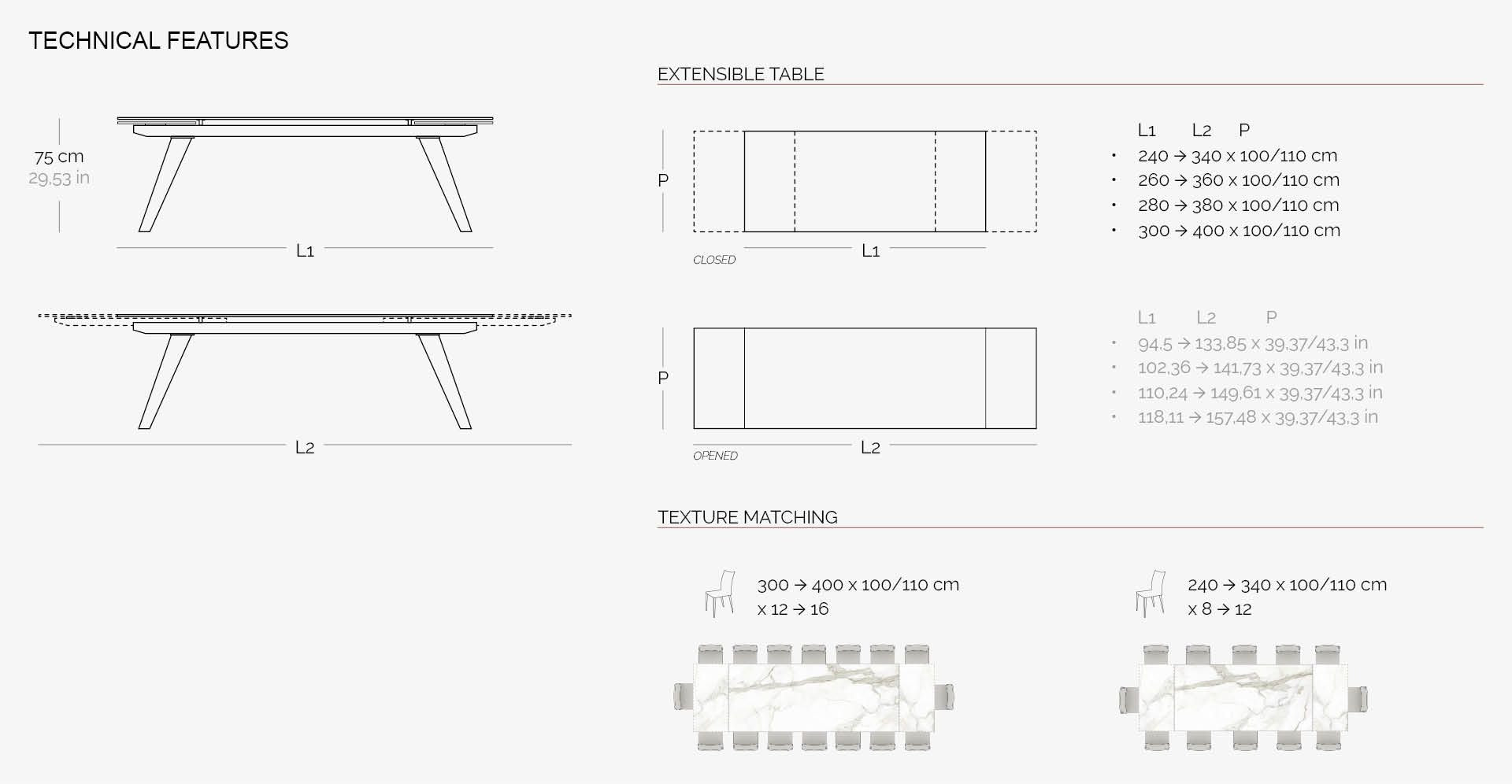 EQUUS – Table extensible NAOS