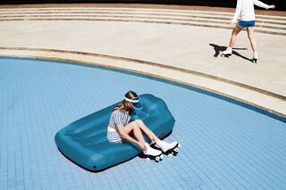 OUTLET CONFORTOP | Fatboy Lamzac L 3.0 Sky Blue – Canapé gonflable outdoor