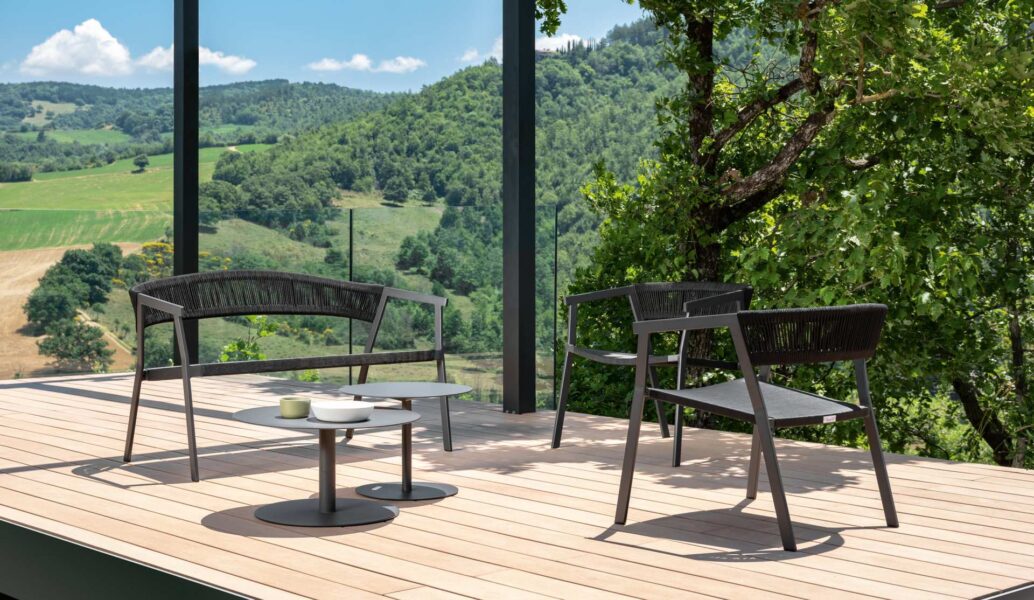 Salon Key – Set complet (canapé + 2 fauteuils living + table basse)
