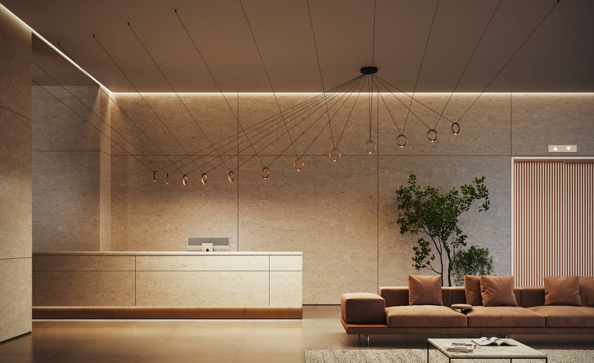 IVY V Lodes, composition de 6 suspensions noires