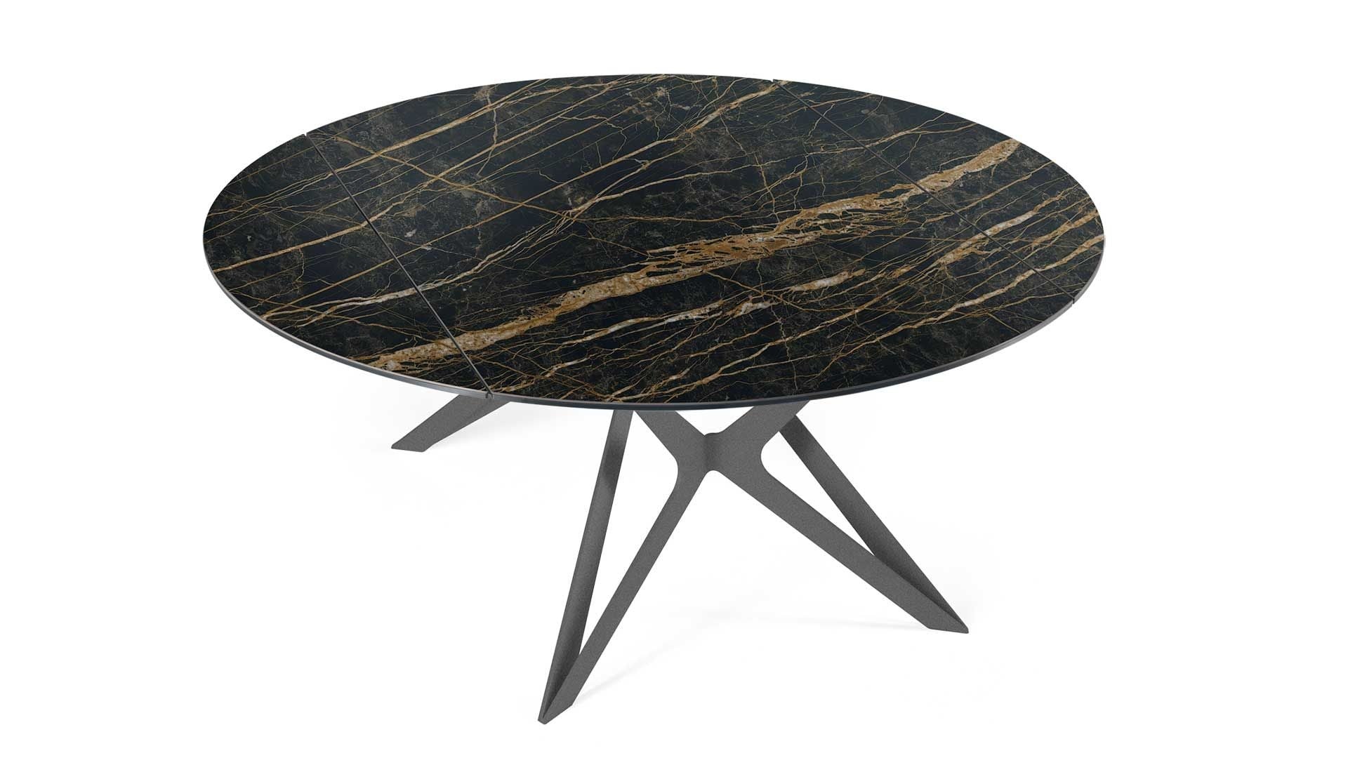 PLIÉ ROUND SQUARE – Table extensible NAOS