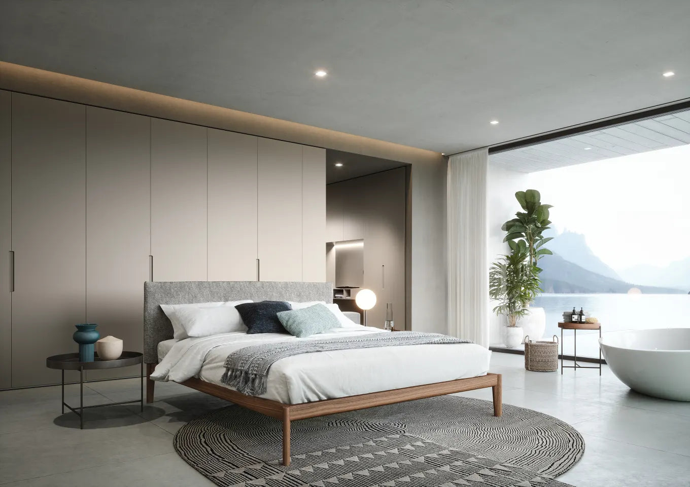 Chambre sur mesure Battistella – design italien modulable