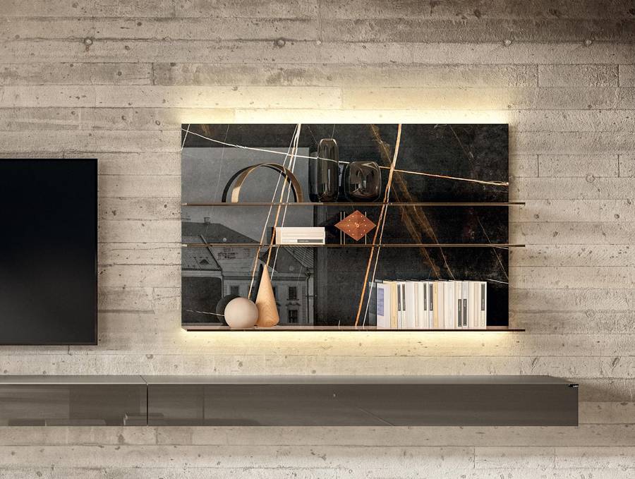 Paroi murale Glasserie LAGO