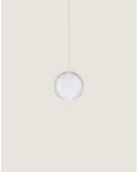 Random Solo 10 Lodes — finition transparent, suspension Ø10 cm