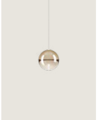 Random Solo 10 Lodes — finition transparent, suspension Ø10 cm