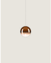 Random Solo 10 Lodes — finition transparent, suspension Ø10 cm