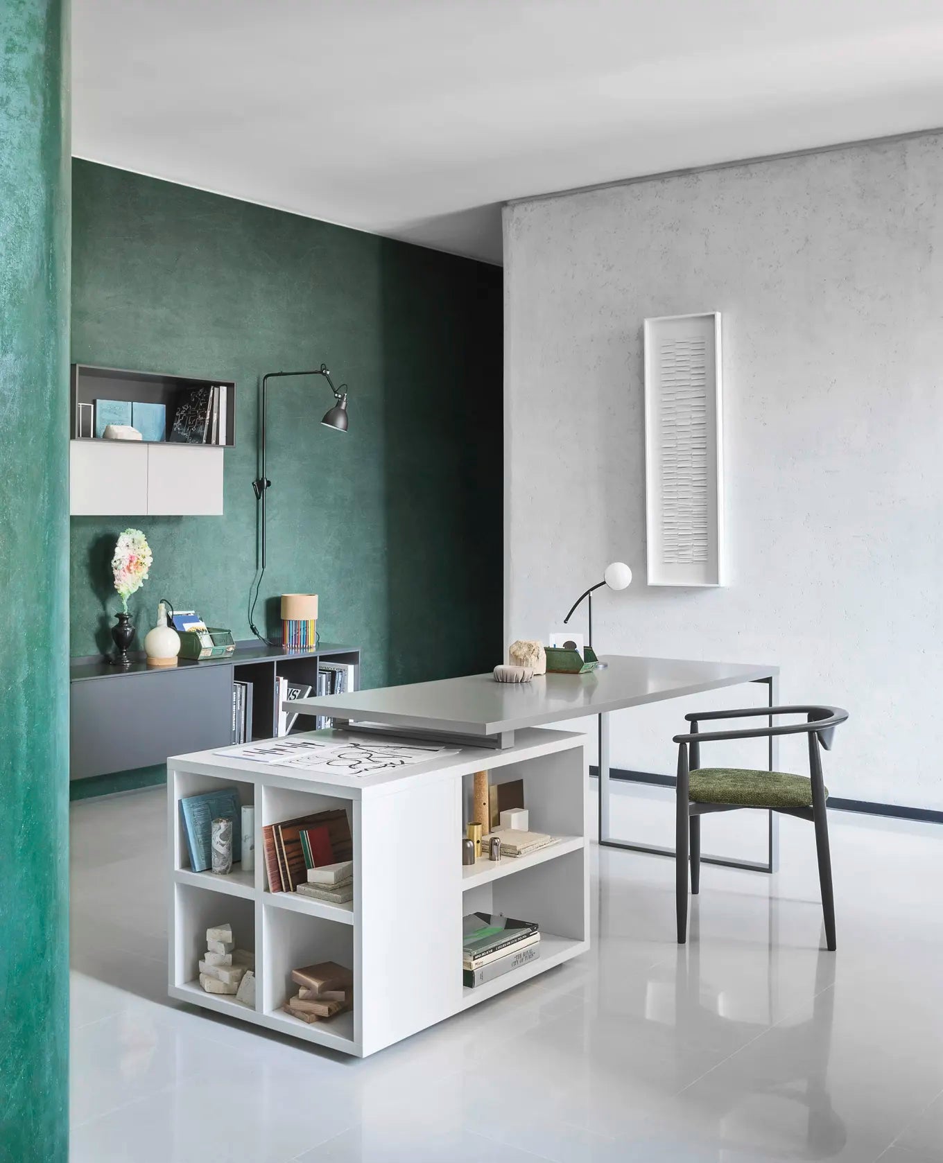 Bureau sur mesure Battistella – design italien fonctionnel