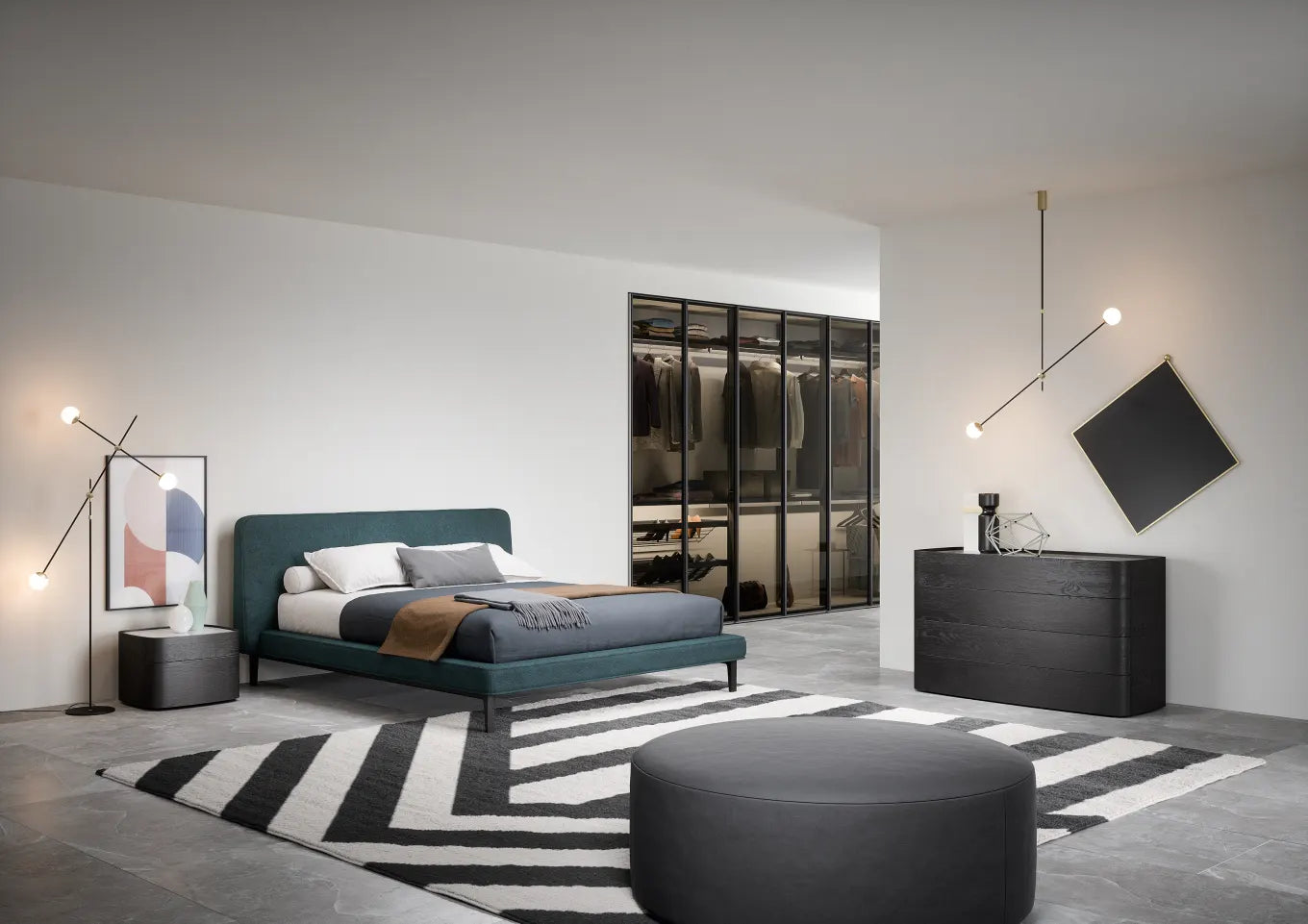 Chambre sur mesure Battistella – design italien modulable