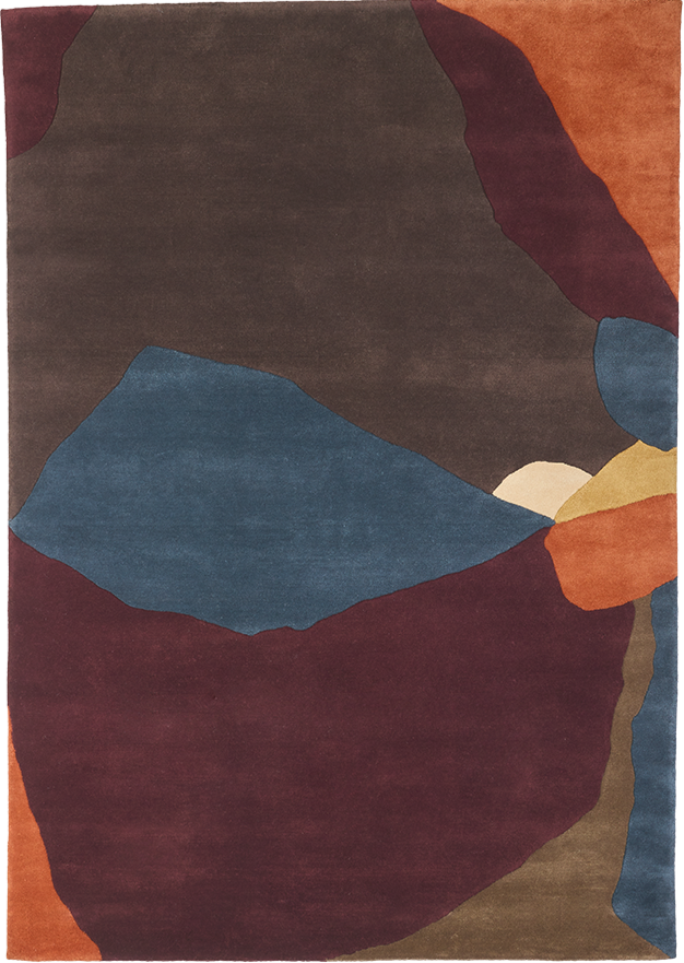 Tapis Maé bruni – Serge Lesage