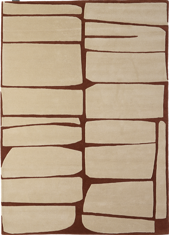 Tapis Rebel Acajou – Serge Lesage