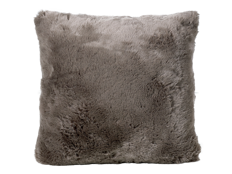 Winter Home Seal Taupe Coussin