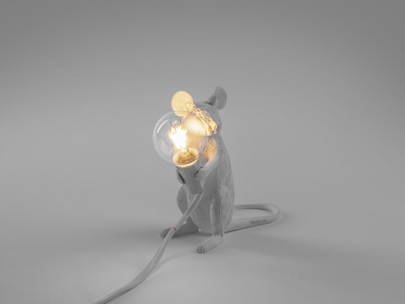 Seletti Maus sitzende Lampen Lampe Beleuchtung Seletti