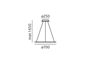 Armeeentdeckung Artemide Discovery _ Suspension Leuchten suspendiert