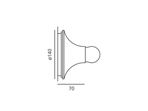 Artemide Teti Appliques Artemide Teti leuchtet Deckenleuchten