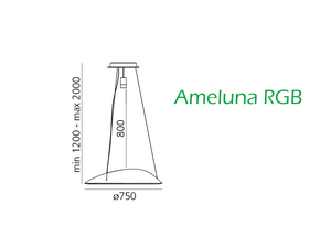 Artemide Ameluna Ameluna Artemide Leuchten Suspension