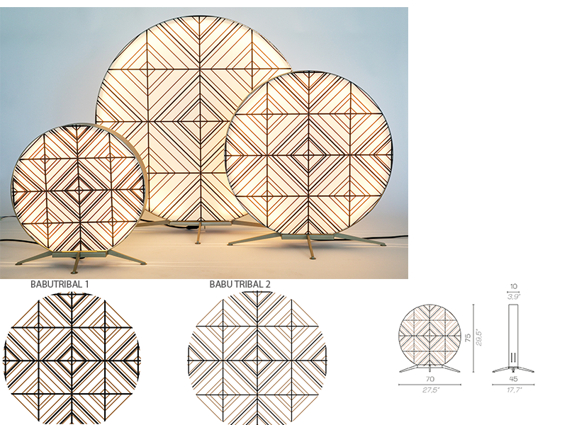 Luminaire BABU Tribal