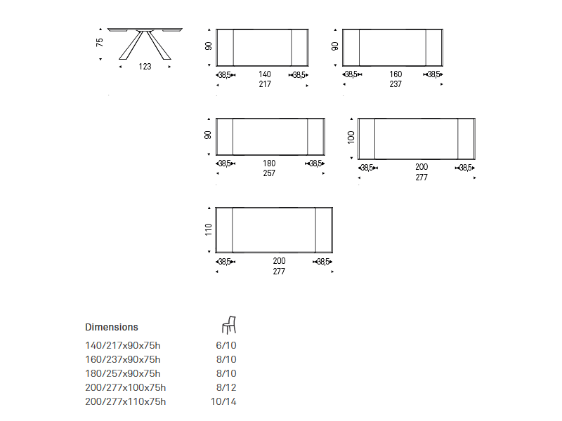 Cattelan Eliot Holzantrieb Cattelan Eliot wood Table _ Manger